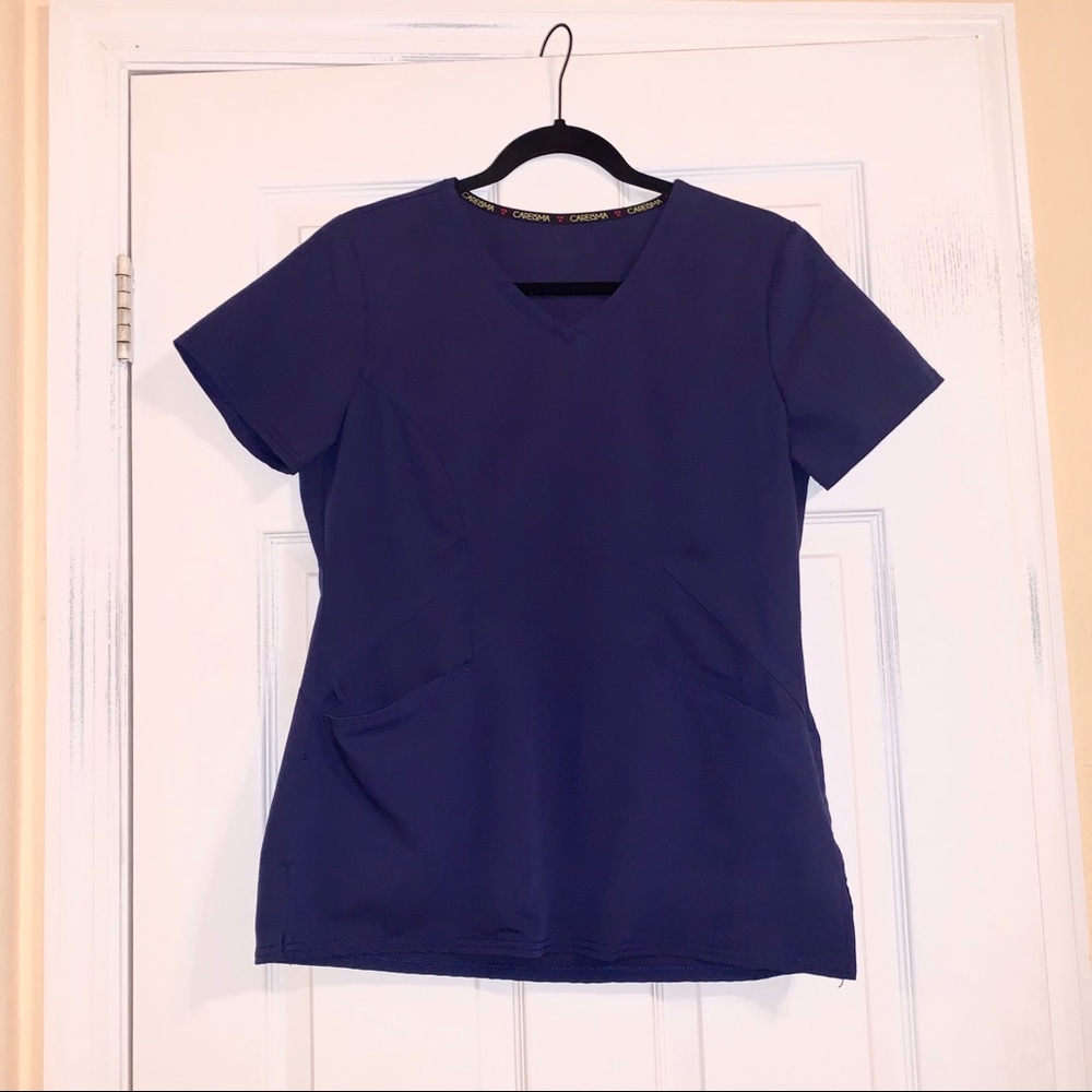 Careisma by Sofia Vergara Navy Blue Scrubs Set